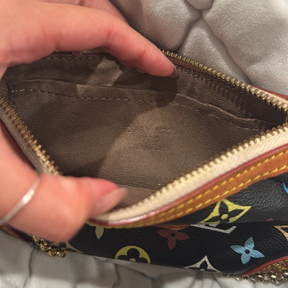 Louis Vuitton x Takashi Murakami 2010 Pochette Milla MM clutch bag - Picture 6 of 8